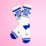 Nice Jewish Girl Unisex Gym Crew Socks