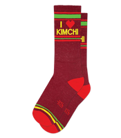 I ❤️ Kimchi Unisex Gym Crew Socks