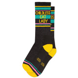 Childless Cat Lady Gym Crew Socks