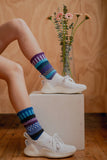 Raspberry Crew Socks