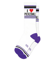 I ❤️ Pickleball Unisex Gym Crew Socks