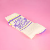 Hush Your Mouth Unisex Gym Crew Socks