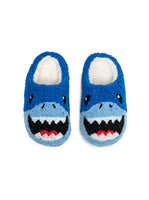 Kid’s Shark Slippers Blue