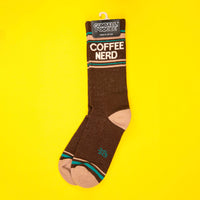 Coffee Nerd Unisex Gym Crew Socks