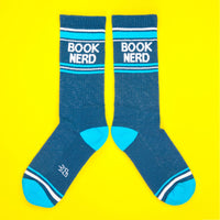 Book Nerd Unisex Gym Crew Socks