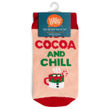 Hot Cocoa and Chill Christmas Socks