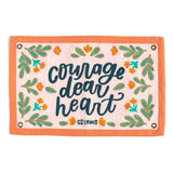 Courage Dear Heart Canvas Banner