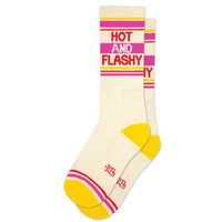 Hot and Flashy Gym Unisex Crew Socks