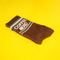 Coffee Nerd Unisex Gym Crew Socks