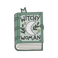 Witchy Woman Book Sticker