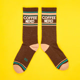 Coffee Nerd Unisex Gym Crew Socks