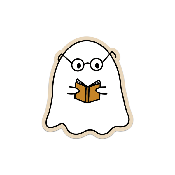 Reading Ghost Sticker