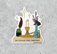 The Tortured Poets Department vinyl sticker