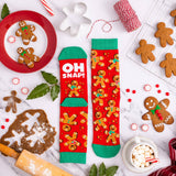 Oh Snap (Gingerbread Men) Christmas Socks