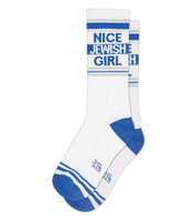 Nice Jewish Girl Unisex Gym Crew Socks