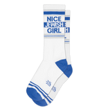 Nice Jewish Girl Unisex Gym Crew Socks