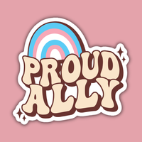 Proud Trans Ally Sticker