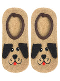 Puppy Dog Fuzzy Slipper Socks