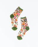 Feeling Foxy Sheer Crew Sock