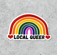 Local Queer Vinyl Sticker