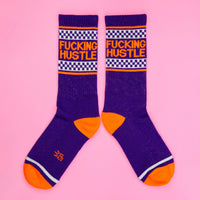 Fucking Hustle Unisex Gym Crew Socks