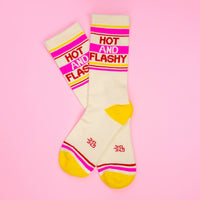 Hot and Flashy Gym Unisex Crew Socks