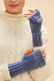 Cassia Wrist Warmer/Fingerless Glove