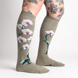 Orchids Knee High Sock