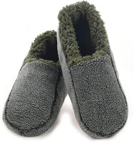 Two Tone Fleece Lined Men’s Slippers