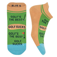 Golf Sucks Sneaker Sock