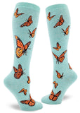 Monarch Butterfly Knee High Sock