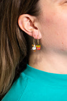 Seagull & Fries Drop Earrings