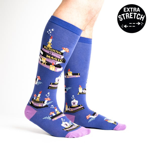 Reading is Magic "Stretch-It" Knee High Sock