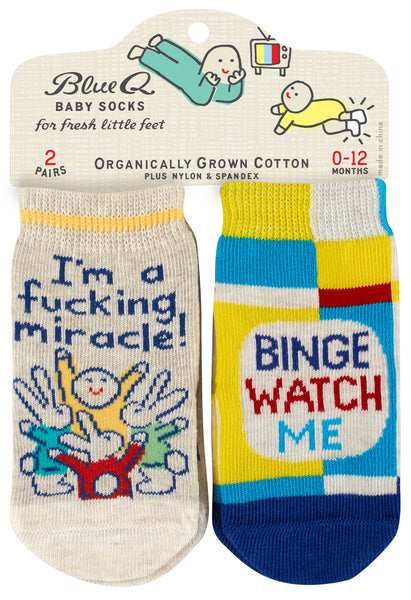 FuckingMiracle/Binge Baby Socks