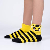 Bee-ing Happy Turn Cuff Kid’s Crew