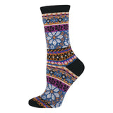 Comfortable in the Garden Sweater Socks