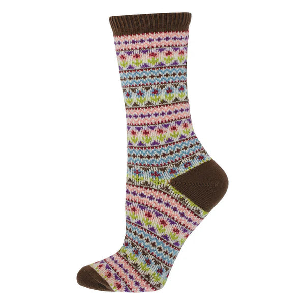 Bountiful Flower Beds Sweater Socks