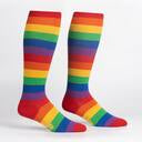 March with Pride Wide Calf Knee High Socks