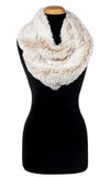 Faux Fox Fur Infinity Scarf