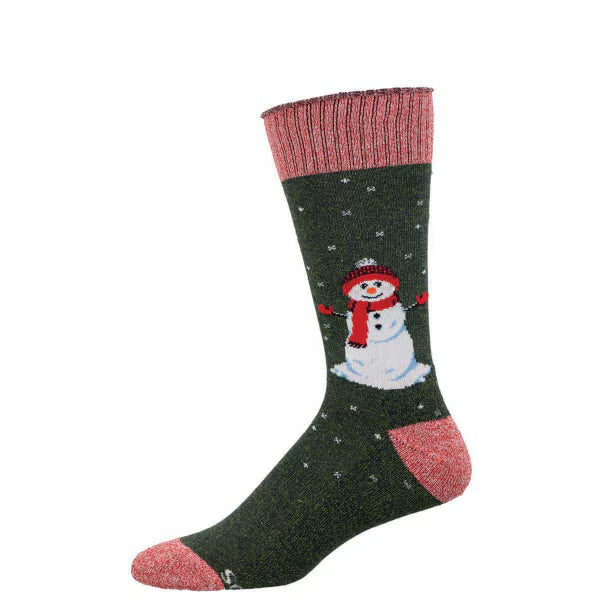 Snowman Recycled Cotton Crew