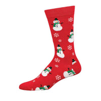 Smiling Snowmen Men’s Bamboo Crew