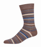 Slick Stripes Striped Cashmere Men’s Crew