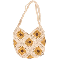 Crochet Sunflower Tote