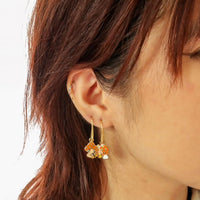 Magic Mushroom Butterfly Drop Earrings