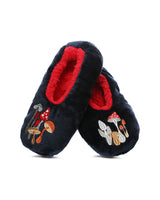 Shrooms Sherpa Lined Slippers