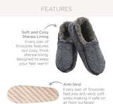 Plaids of Bold Cozy Sherpa Fleece Non Skid Men’s Slipper