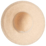 Park Lane Wool Blend Floppy Hat With Leather Cording Trim