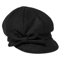 Wool Cap With Bow