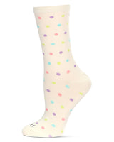 Multi Dots Bamboo Crew