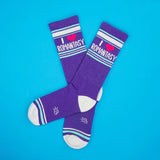 I ❤️ Romantasy Unisex Gym Crew Socks